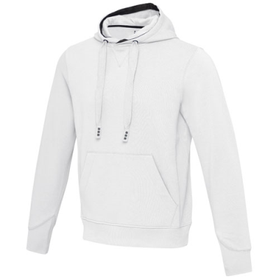 Picture of LAGUNA UNISEX HOODED HOODY in White.
