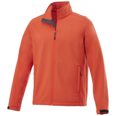 Picture of MAXSON MENS SOFTSHELL JACKET in Orange