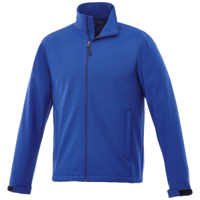 Picture of MAXSON MENS SOFTSHELL JACKET in Classic Royal Blue