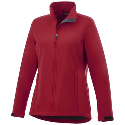Picture of MAXSON LADIES SOFTSHELL JACKET in Red