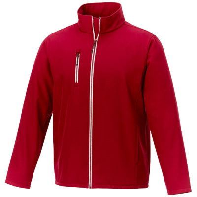Picture of ORION MENS SOFTSHELL JACKET in Red