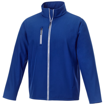 Picture of ORION MENS SOFTSHELL JACKET in Blue