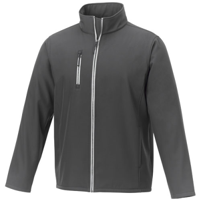Picture of ORION MENS SOFTSHELL JACKET in Storm Grey