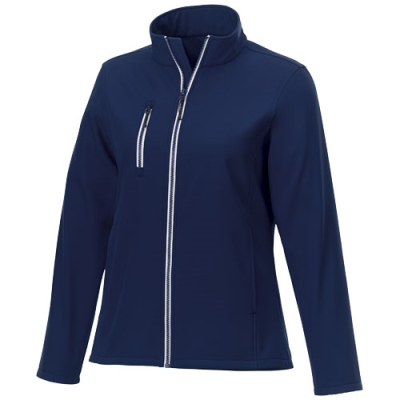 Picture of ORION LADIES SOFTSHELL JACKET in Navy