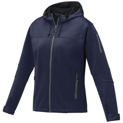 Picture of MATCH LADIES SOFTSHELL JACKET in Navy.
