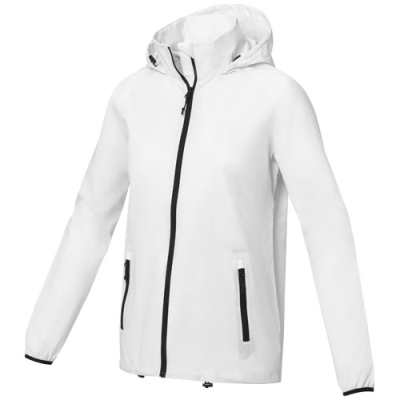 Picture of DINLAS LADIES LIGHTWEIGHT JACKET in White.