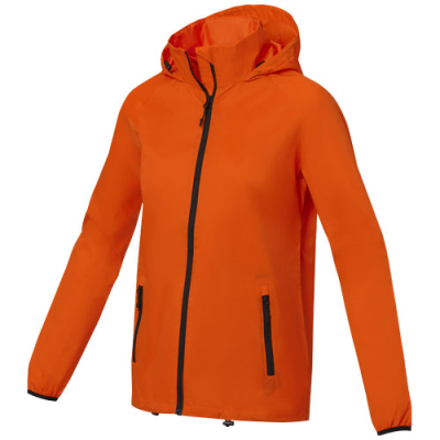 Picture of DINLAS LADIES LIGHTWEIGHT JACKET in Orange.