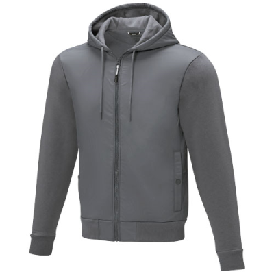 Picture of DARNELL MENS HYBRID JACKET in Steel Grey.