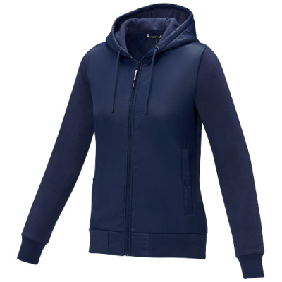 Picture of DARNELL LADIES HYBRID JACKET in Navy.