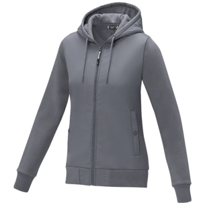 Picture of DARNELL LADIES HYBRID JACKET in Steel Grey.