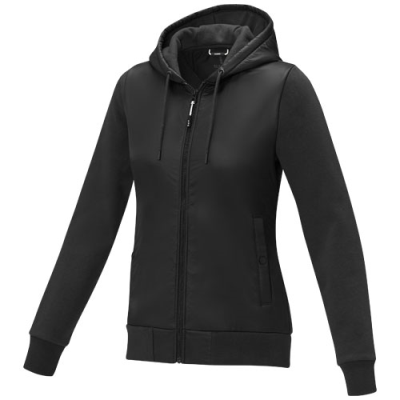 Picture of DARNELL LADIES HYBRID JACKET in Solid Black.