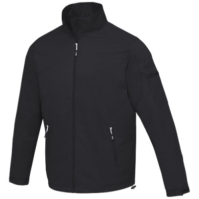 Picture of PALO MENS LIGHTWEIGHT JACKET in Solid Black.