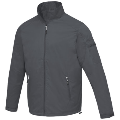 Picture of PALO MENS LIGHTWEIGHT JACKET in Storm Grey.