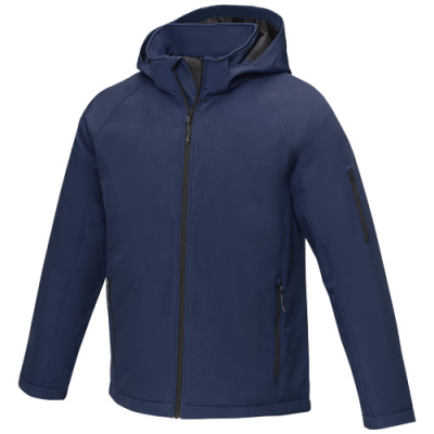 Picture of NOTUS MENS PADDED SOFTSHELL JACKET in Navy