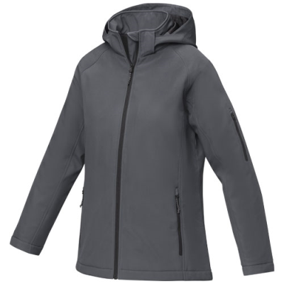 Picture of NOTUS LADIES PADDED SOFTSHELL JACKET in Storm Grey.