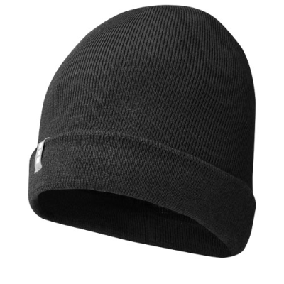 Picture of HALE POLYLANA® BEANIE in Solid Black.