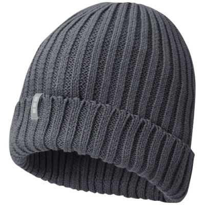 Picture of IVES ORGANIC BEANIE in Storm Grey.