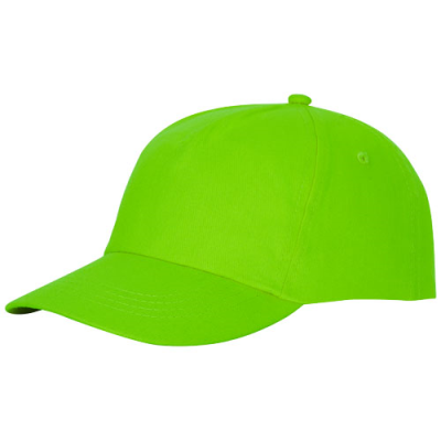 FENIKS 5 PANEL CAP in Apple Green.