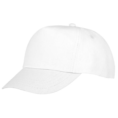 Picture of FENIKS CHILDRENS 5 PANEL CAP in White.