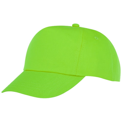 Picture of FENIKS CHILDRENS 5 PANEL CAP in Apple Green.