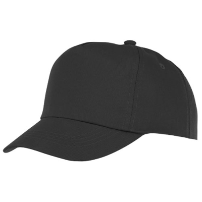 Picture of FENIKS CHILDRENS 5 PANEL CAP in Solid Black.