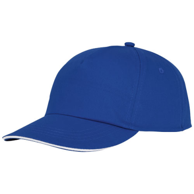 Picture of STYX 5 PANEL SANDWICH CAP in Blue.