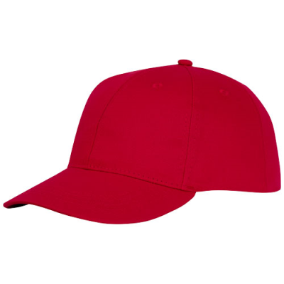 Picture of ARES 6 PANEL CAP in Red.