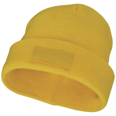 Picture of BOREAS BEANIE with Patch in Yellow.