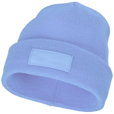 Picture of BOREAS BEANIE with Patch in Light Blue.