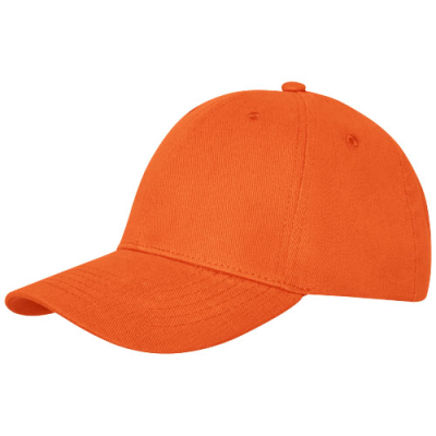 Picture of DAVIS 6 PANEL CAP in Orange