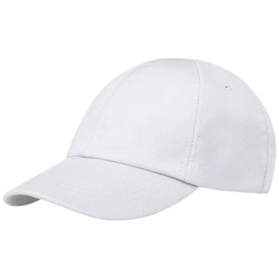 Picture of CERUS 6 PANEL COOL FIT CAP in White.