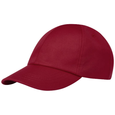 Picture of CERUS 6 PANEL COOL FIT CAP in Red.