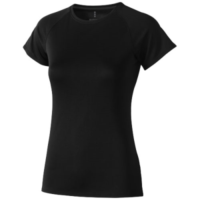 Picture of NIAGARA SHORT SLEEVE LADIES COOL FIT TEE SHIRT in Solid Black