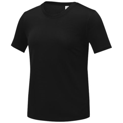 Picture of KRATOS SHORT SLEEVE LADIES COOL FIT TEE SHIRT in Solid Black.