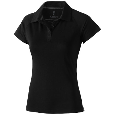 Picture of OTTAWA SHORT SLEEVE LADIES COOL FIT POLO in Solid Black