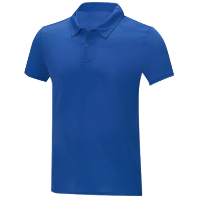 Picture of DEIMOS SHORT SLEEVE MENS COOL FIT POLO in Blue.