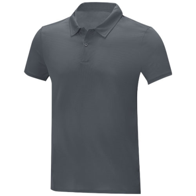 Picture of DEIMOS SHORT SLEEVE MENS COOL FIT POLO in Storm Grey.