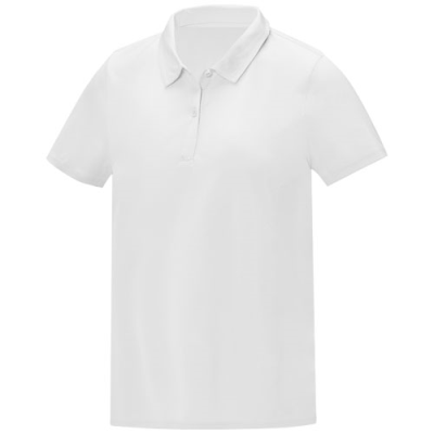 Picture of DEIMOS SHORT SLEEVE LADIES COOL FIT POLO in White.