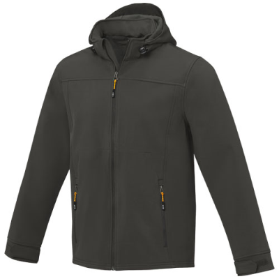 Picture of LANGLEY MENS SOFTSHELL JACKET in Anthracite Grey