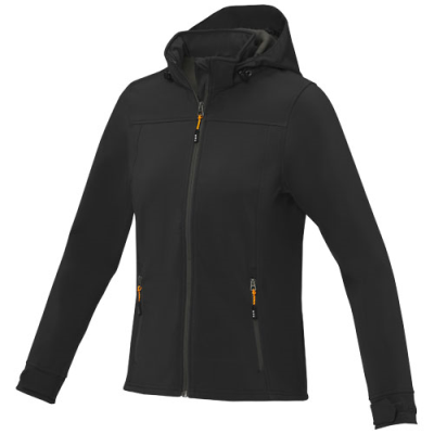 Picture of LANGLEY LADIES SOFTSHELL JACKET in Solid Black