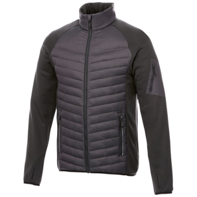 Picture of BANFF MENS HYBRID THERMAL INSULATED JACKET in Storm Grey