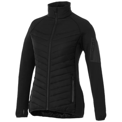 Picture of BANFF LADIES HYBRID THERMAL INSULATED JACKET in Solid Black