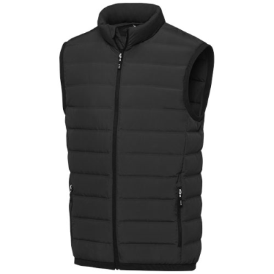 Picture of CALTHA MENS THERMAL INSULATED DOWN BODYWARMER in Solid Black.