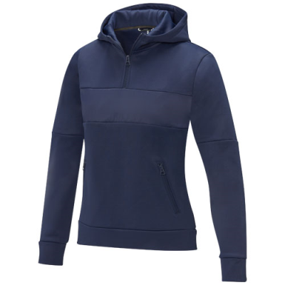 Picture of SAYAN WOMENS HALF ZIP ANORAK HOODED HOODY SWEATER