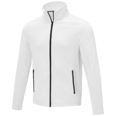 Picture of ZELUS MENS FLEECE JACKET in White.