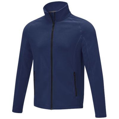 Picture of ZELUS MENS FLEECE JACKET in Navy.