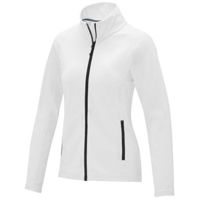 Picture of ZELUS LADIES FLEECE JACKET in White.