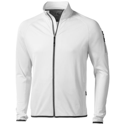 Picture of MANI MENS PERFORMANCE FULL ZIP FLEECE JACKET in White