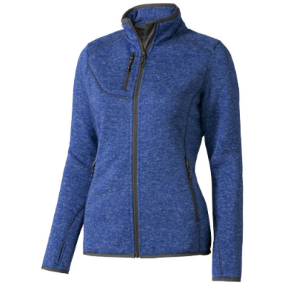Picture of TREMBLANT LADIES KNIT JACKET in Heather Blue