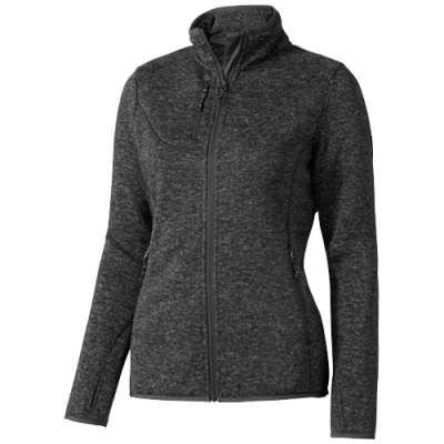 Picture of TREMBLANT LADIES KNIT JACKET in Heather Smoke